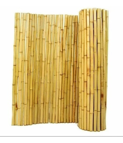 Cerco Panel Cañas Bambu Tacuara 100x100 Cm