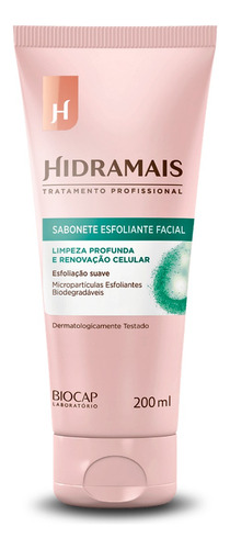 Sabonete Facial Esfoliante Limpeza Profunda Hidramais 220ml