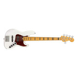 Bajo De Jazz Fender American Ultra De 5 Cuerdas, Arctic Pear