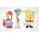 Figuras Bob Esponja Viacom Set 3 Piezas