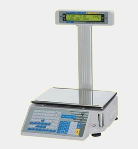 Balanza Comercial Digital Hasar Sm/300p  15kg Con Mástil 