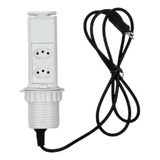 Torre Tomada Multiplug Retrátil 2 Tom 20a - Branco Branca