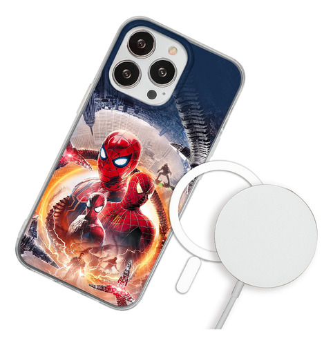 Funda Para iPhone Magsafe Spiderman Doctor Octopus