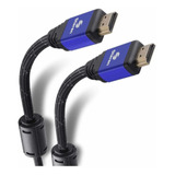 Cable Elite Hdmi 4k Filtros De Ferrita 3.6m Steren 299-812