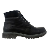 Botas Levis Negras Mujer 127384 Piel Antiderrapante Original