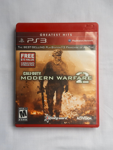 Call Of Duty Modern Warfare 2 Ps3 Físico Usado