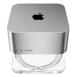 Soporte Acrílico Transparente Para Mac Studio, Compatible Co