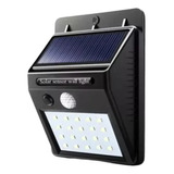 Lampara Solar Recargable Con Sensor Movimiento Led Portatil