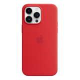 Funda Silicona iPhone 14 Pro Max With Magsafe - (product)red Color Rojo Liso