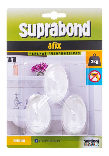 Percha Suprabond Autoadhesiva Afix Para 2kg