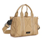 Cartera Bandolera Lucia Beige Calu