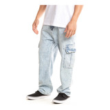 Pantalon Jean Rusty Stranger Cargo Blue Moon