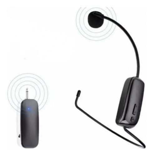 Microfono Inhalambrico De Cintillo Bluetooth 5.0 Call Center