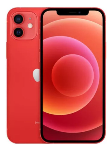  iPhone 12 64 Gb Red - Seminovo/vitrini 