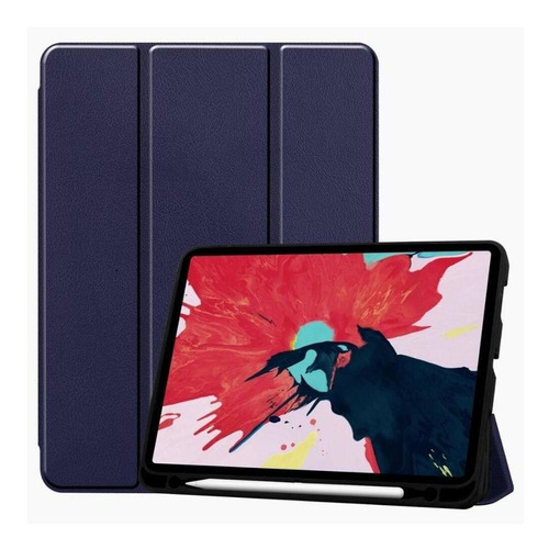 Carcasa Smart Cover Pen Slot iPad 10.5 /air 3 Azul