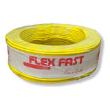 Fio Elétrico Cabo Flexível 1,5mm Vermelho Rolo 50metros 750v Cor Da Cobertura Amarelo