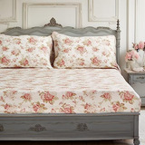 New Dadalogy Ropa De Cama 100% Algodón Cottage Roses