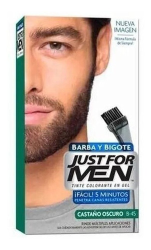 Just For Men Tinte Para Barba Bigote Castaño Oscuro B-45