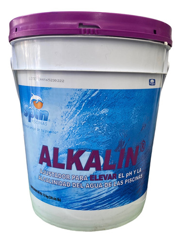Alkalin De 13kg Sube Ph Y Alcalinidad Del Agua Albercas Spin