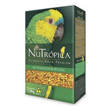 Ração Super Premium Papagaios Com Frutas Nutropica 1,2kg