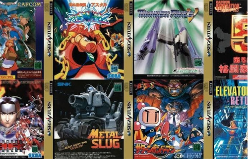  Jogos Sega Saturn A Escolha Em Porta Cd