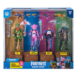 Fortnite Squad Mode Rex Cuddle Team Leader 4  Figures Set