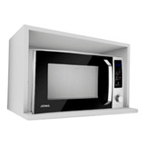 Alacena Porta Microondas Cocina 60 Cm Blanco Melamina