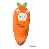 Peluche Zanahoria Con Carita De Conejo Adorable!