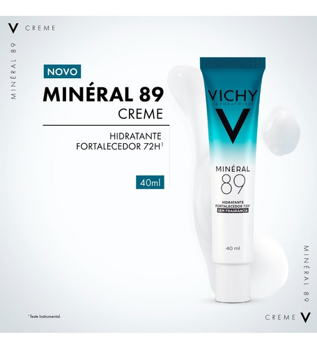 Hidratante Facial Minéral 89 Creme 40ml Vichy Momento De Aplicação Dia/noite Tipo De Pele Todo Tipo De Pele