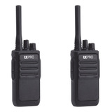 Kit 2 Radios Portátiles Txpro Uhf 400-470 Mhz, 16 Ch 2 Watts
