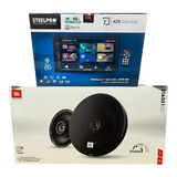 Estereo Pantalla Steelpro Bluetooth + Bocinas 6.5 Jbl 