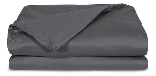 Manta Pesada + Cobertor Fresh | 1/1,5 Plaza | Hypnos Color Gris Oscuro Diseño De La Tela 7 Kg