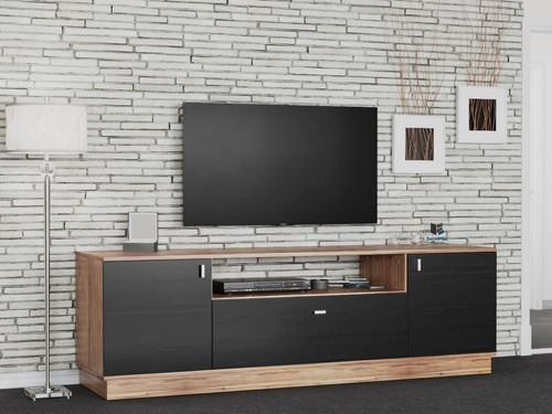 Mesa Tv Led 1.50 Mueble Rack Moderno Melamina Modular