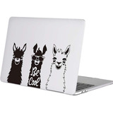 Sticker Decorativo Para Notebook Diseño Alpacas