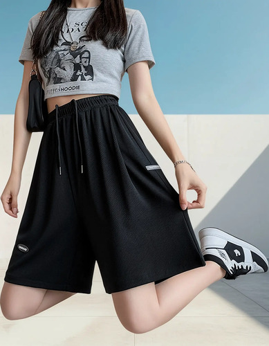 Short Casual Slim Mujer,pantalones Cortos Deportivos Holgado