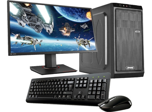 Pc Cpu Computadora Intel I5 1tb 8gb + Monitor 19  Oferta