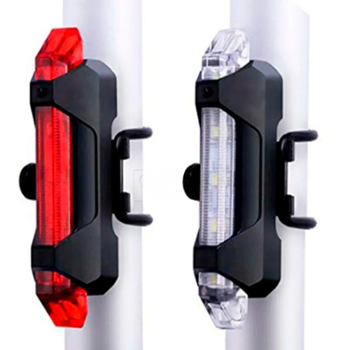 Luz Led Bicicleta Recargable Usb Potente