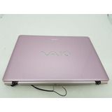 Tampa C/ Tela Completa Notebook Sony Vgn-cr410e  Pcg-5k1l