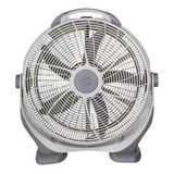 Ventilador De Piso Mesa 20 Giratorio Potente 127v De 3 Vel Color De La Estructura Blanco Diámetro 50 Cm