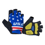 Jpojpo Guantes De Ciclismo Media Dedo Antideslizante Gel Pad