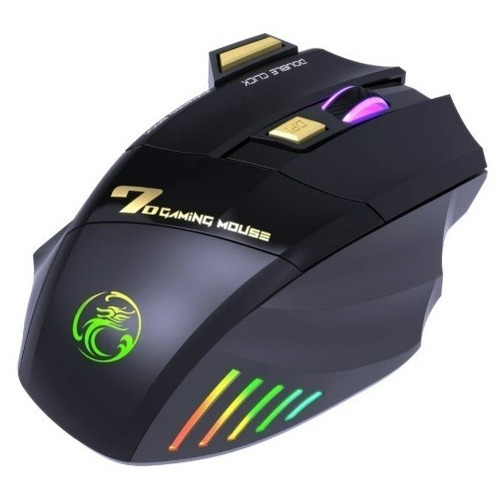 Mouse Inalámbrico Gamer Recargable Para Juegos Imice Gw-x7
