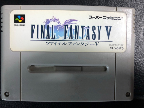 Juego Nintendo Super Famicom Final Fantasy 5