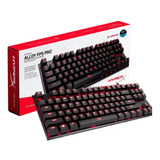 Teclado Gamer Hyperx Alloy Fps Pro Qwerty Cherrymx P/reparar