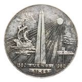 Medalla Buenos Aires 400 Aniversario 1580 - 1980 Obelisco