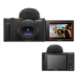 Câmera Sony Zv-1 Ii 20.1mp Uhd 4k30 + Lente 18-50mm F/1.8-4