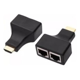 Extension Extender Hdmi 30m Por Utp 5/6 Rj45 30 Metros Par