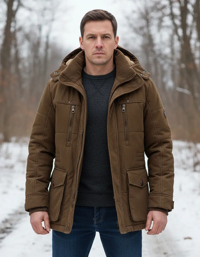 Chamarra Jacket Polar Nieve Frio Invierno Snowproof Caliente