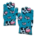 Bonitos Guantes Tela Touch Frio Kawaii