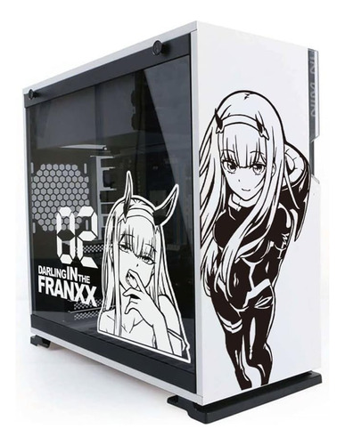 Vinil Sticker Calcomanía Anime Pc Zero Two Darling Geek Sv46