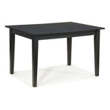 Home Styles - Mesa De Comedor Rectangular Negra Para Artes .